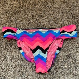 Victoria’s Secret PINK chevron bikini bottom size small